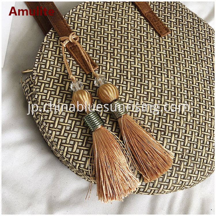 Round Summer Handbag